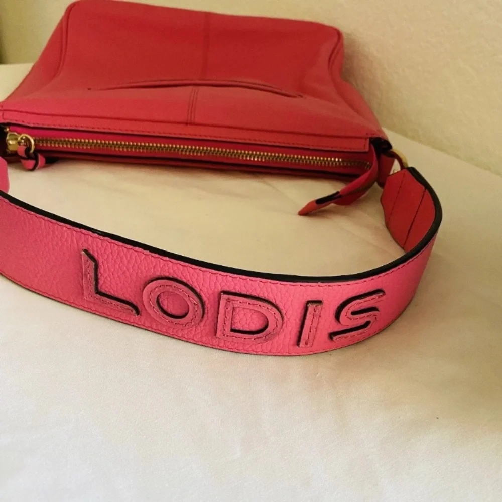 Lodis Vibrant Pink Crossbody Bag - Picture 6 of 8